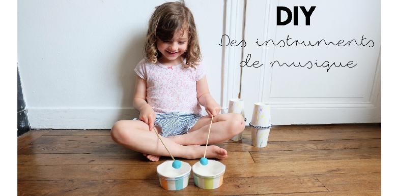 DIY : des instruments de musique pour les kids
